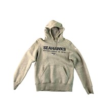 NFL Nike Seattle Seahawks Mens Size Small Gray Long Sleeve Hoodie Hooded sweatsh - £19.46 GBP