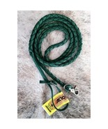 Copied - Action Company Barrel Reins Nylon Web Braided NEW Hunter Green - $16.82