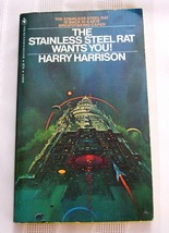 Harry Harrison-Lehr Stainless Steel Rat Wants You! Vintage Sci Fi Bantam - £9.43 GBP