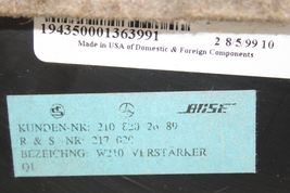 98-02 MERCEDES-BENZ E55 AMG Bose Amplifier F3057 image 11