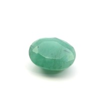 Certified 3.28Ct Natural Green Oval (Panna) Oval Cut Gemstone - £25.96 GBP