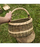 Handwoven Willow Basket – Rustic Wicker Storage or Decorative Basket  - €100,24 EUR