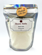 Honeysuckle Bath Salts Epsom Salt bath soak gift for her therapeutic bod... - $7.43