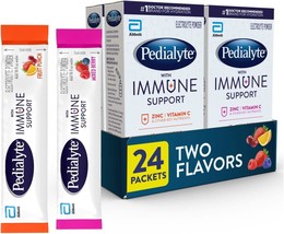 Pedialyte with Immune Support, Electrolytes with Vitamin C and Zinc, Advanced Hy - £74.33 GBP