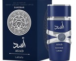 Asad Zanzibar by Lattafa for Men Eau de Parfum Spray 3.4 Oz New in Box f... - £35.51 GBP