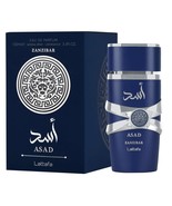 Asad Zanzibar by Lattafa for Men Eau de Parfum Spray 3.4 Oz New in Box free ship - £34.97 GBP