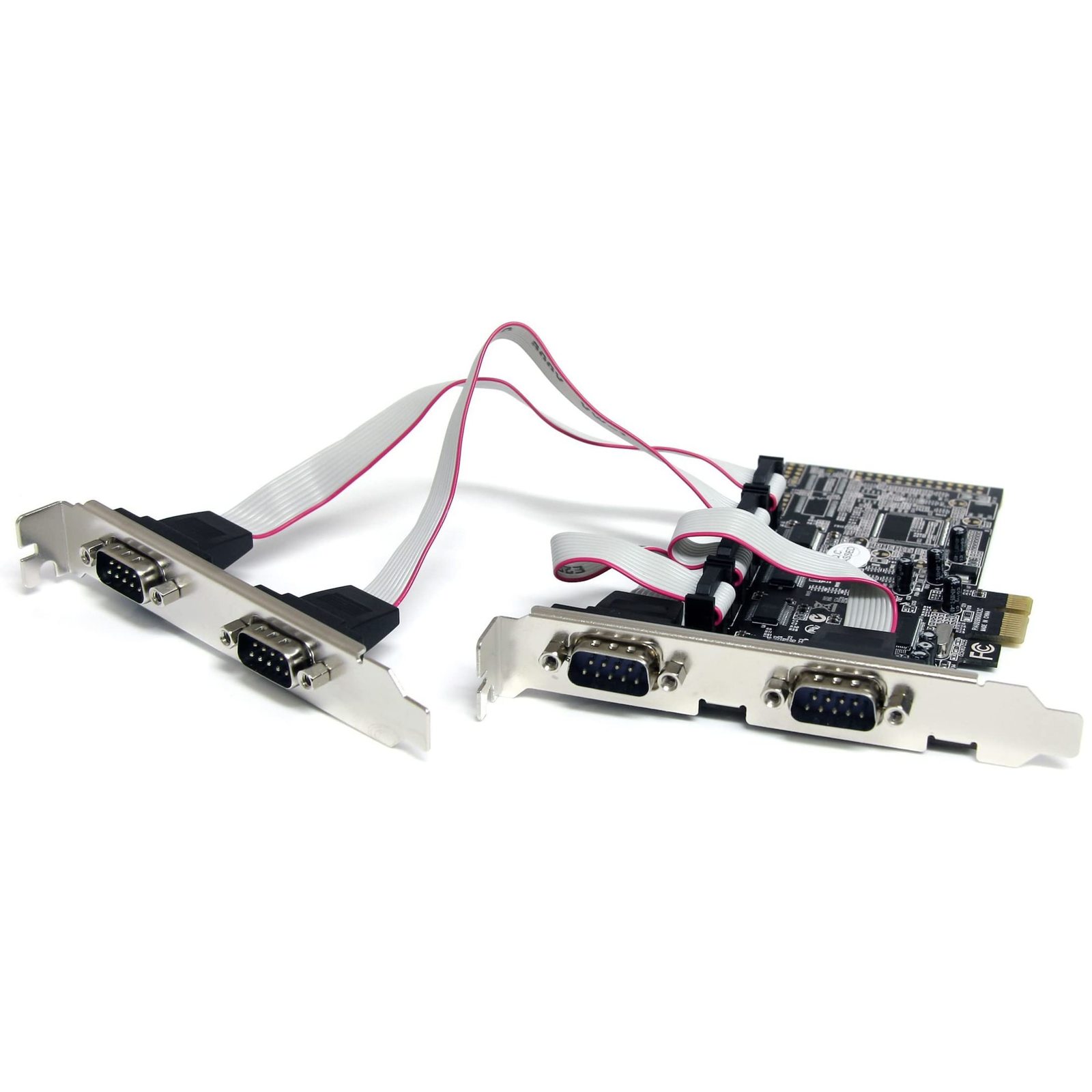 StarTech.com 4 Port Native PCI Express RS232 Serial Adapter Card with 16... - $119.66