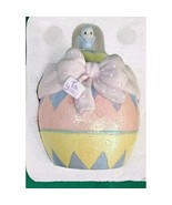 Precious Moments Hatched With Love Porcelain Flowers/Chick Reversible Li... - $204.39 MXN