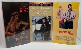 Lot Of (3) Vintage Action Movies VHS- Burt Reynolds, Robert Redford, Nick Nolte - £7.29 GBP
