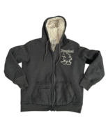 Disney Parks Hoodie Soft Fleece Sherpa Lining Mickey 55 Disneyland Adult... - $712.19 MXN