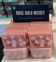 Disney Parks Basin Rose Gold Mickey Mouse Icon Soap NEW SEALED 1 Bar Hol... - $13.99