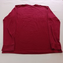 Nike Standard Fit Dixie's Football Pride Men's Red Cotton T-Shirt Long Sleeve L image 2