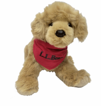 Douglas Golden Retriever Bella Puppy Dog Plush Stuffed Animal L.L. Bean Bandana - £14.38 GBP