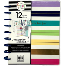 The Happy Planner Undated Vertical Layout Classic 12 Months Folder Stickers - $47.39