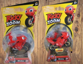 Ricky Zoom Ricky Red Motorcycle 3-inch Action Figure Toy Tomy lot of 2 - $10.88
