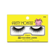 Pretty Monster Elegant 3D Faux Mink Lashes 3016 - $68.27 MXN