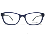 Revlon Brille Rahmen RV5047 414 NAVY Blau Quadratisch Voll Felge 51-16-135 - $55.57