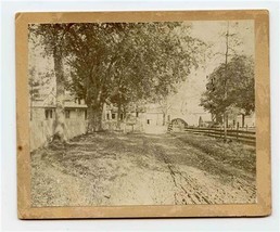 Road to the Farm Photo on Backer Board Late 1800&#39;s - £11.84 GBP