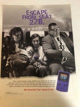 1998 Nintendo Game Boy Vintage Print Ad pa10 - £7.16 GBP