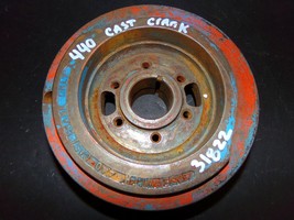 Mopar 440 Cast Crank Crankshaft Vibration Dampener - $1,670.17 MXN