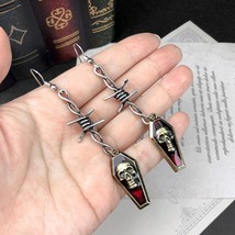 Origional Jewelry Gothic Dark Barbed Wire Mix and Match Coffin  Skeleton Bloody  - £7.60 GBP