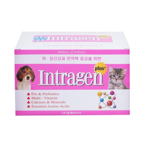 Primary image for Intragen Plus Powde  Dog Cat Pet Probiotics Nutritional Supplement 2g *100ea