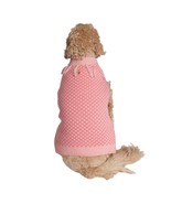 Vibrant Life Pink Fall Blush Tassel Diamond Pet Dog Sweater Pullover Med... - $229.30 MXN