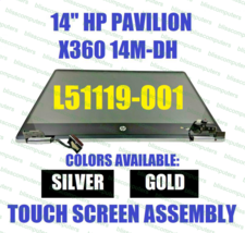 Hp Pavilion X360 14T-DH100 14-DH2671CL Lcd Display Touch Screen Hinge Up - £170.74 GBP