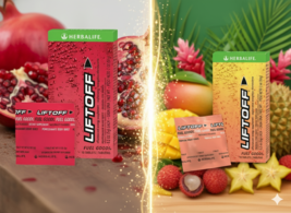 Herbalife Liftoff Energy 2‑Pack (Exp. 05/2027, 10 Tabs/Pack) Pomegranat&amp;... - $75.72 CAD