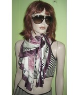 Vintage WOMEN&#39;S Ladies PIERRE CARDIN Paris Fashion Floral Pattern SCARF ... - $41.03 CAD