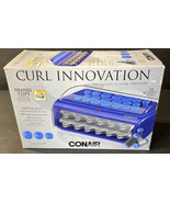 Conair Curl Innovation Hair Setter Set of 12 Hot Rollers with 12 Heated Clips  - $37.39