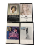 Linda Ronstadt Loretta Lynn Barbra Streisand Anne Murray 4 Cassette Lot - £9.81 GBP