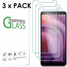 3 x Pieces Tempered Glass Screen Protector for Alcatel Apprise / Glimpse... - $17.99