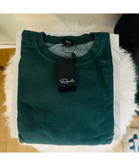 RAILS Alice Cotton Blend Sweatshirt, Organic Cotton Forest Green, Large,... - $108.04 CAD