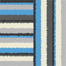 Pepita needlepoint kit: Grey Collection Stripes 3, 10&quot; x 10&quot; - £57.11 GBP+