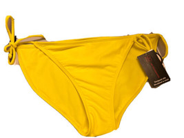 No Boundaries Yellow Bikini Swim Bottom Women Size L 11-13 - $10.98