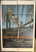 Stewart Petersen Where the Red Fern Grows Original Movie Poster 27x41 - $140.25