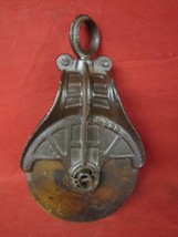 Antique Myers Hay Trolly Cast Iron Pulley - $49.49