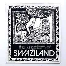 souvenir magnet The Kingdom of Swaziland refrigerator magnet elephants E... - £7.09 GBP