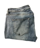 L&amp;M Black Label Denim Jeans Frayed Hem Distressed Wash Women&#39;s Size 18 - €17,15 EUR