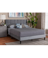 Troy Grey Corduroy and Oak Brown Wood 2-Drawer Nightstand - $3,849.06 MXN