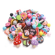 80 Pcs Leisure Food Bulk, 50 Pcs Colorful Silicone Beads 30 Pcs Round Spacer Bea - £34.34 GBP