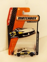 Matchbox 2014 #081 White Lamborghini Gallardo LP 560-4 Police MBX Heroic... - $14.99