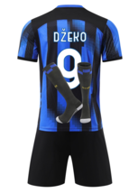 Soccer Uniform 9 The Nerazzurri Jersey suit Men Kid 2324 Edin Dzeko Shirt Shorts - $49.55