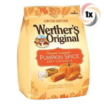 1x Bag Werther&#39;s Pumpkin Spice Flavored Limited Edition Soft Caramels | 8.57oz - £6.06 GBP