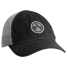 Magpul - Icon Patch Garment Washed Trucker Hat Cap - Black / White - MAG... - $27.98