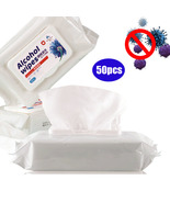 Disinfectant Wipes 75%Alcohol Sanitizing Wet Tissue Disposable Hand Wipe... - £109.63 GBP