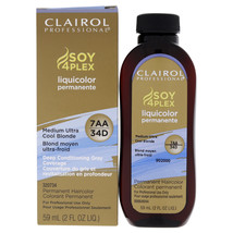Soy 4 Plex Liquicolor Permanent Hair Color - 34D Medium Ultra Cool Blond... - $12.12