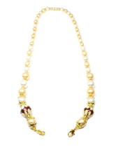 Indiano Imitazione Perle Perline Singolo Filo Ciondolo Collana Nappa 18 &quot; a - £12.48 GBP