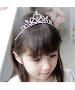 Cute Children tiara crown Wedding Jewelry Flower girl princess crystal rhineston - $8.88